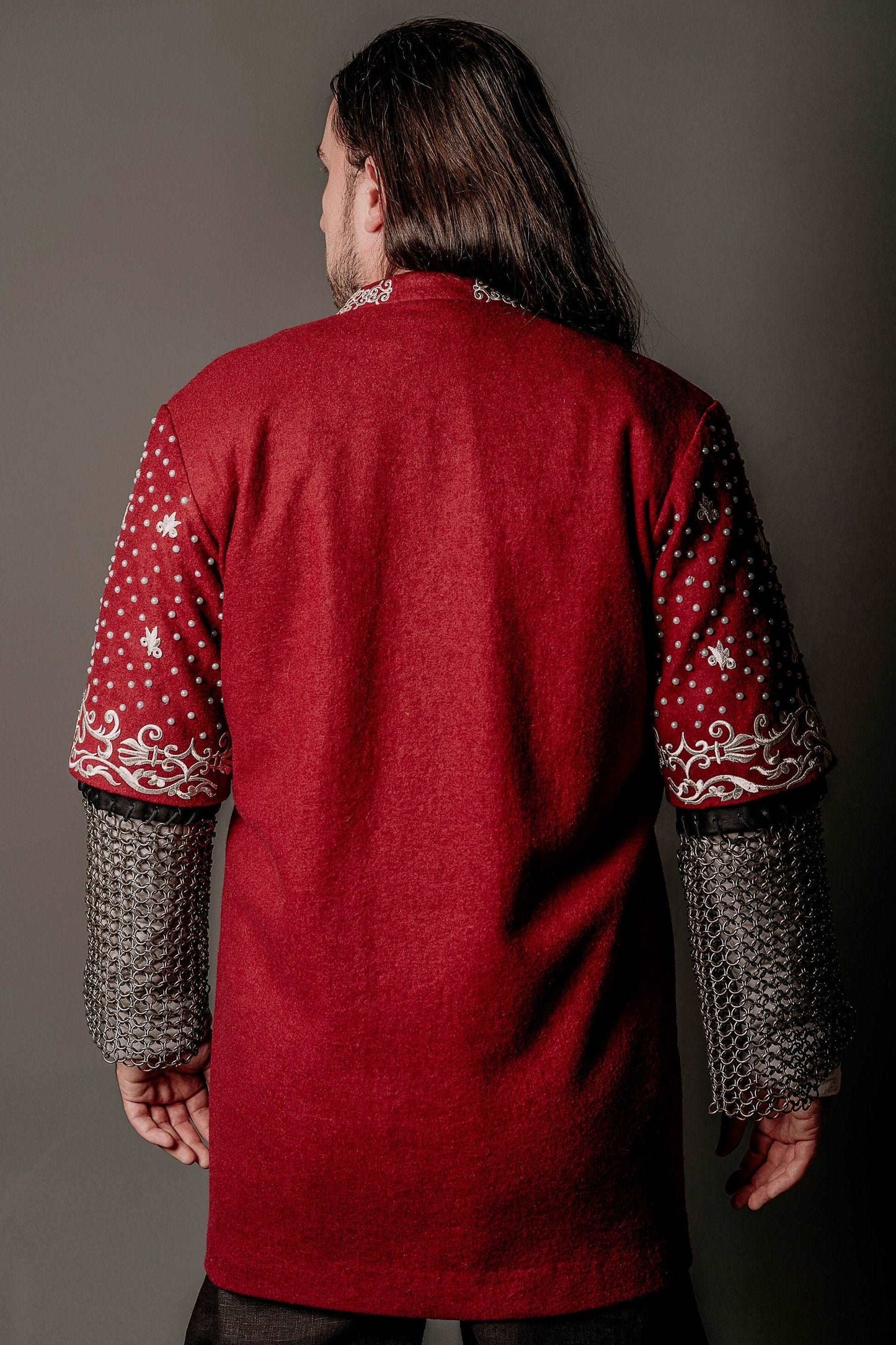 Boromir red wool tunic (Lord of the Rings) - SokolArmory