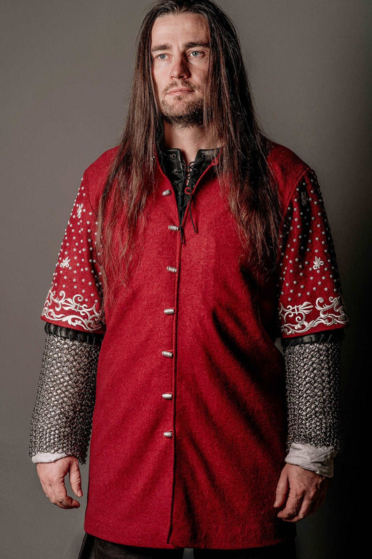 Boromir red wool tunic (Lord of the Rings) - SokolArmory