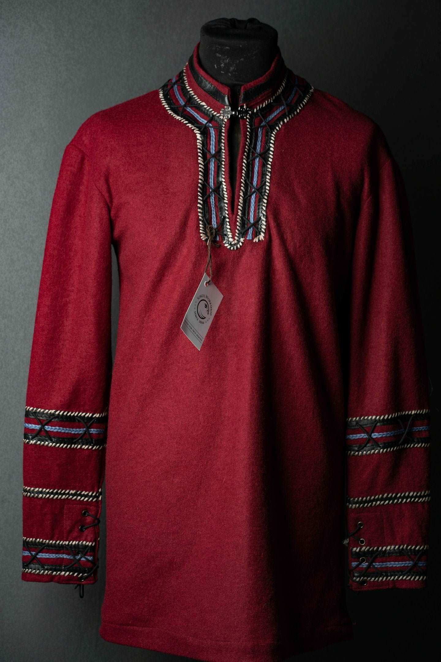 Halfdan wool tunic (Vikings) - SokolArmory