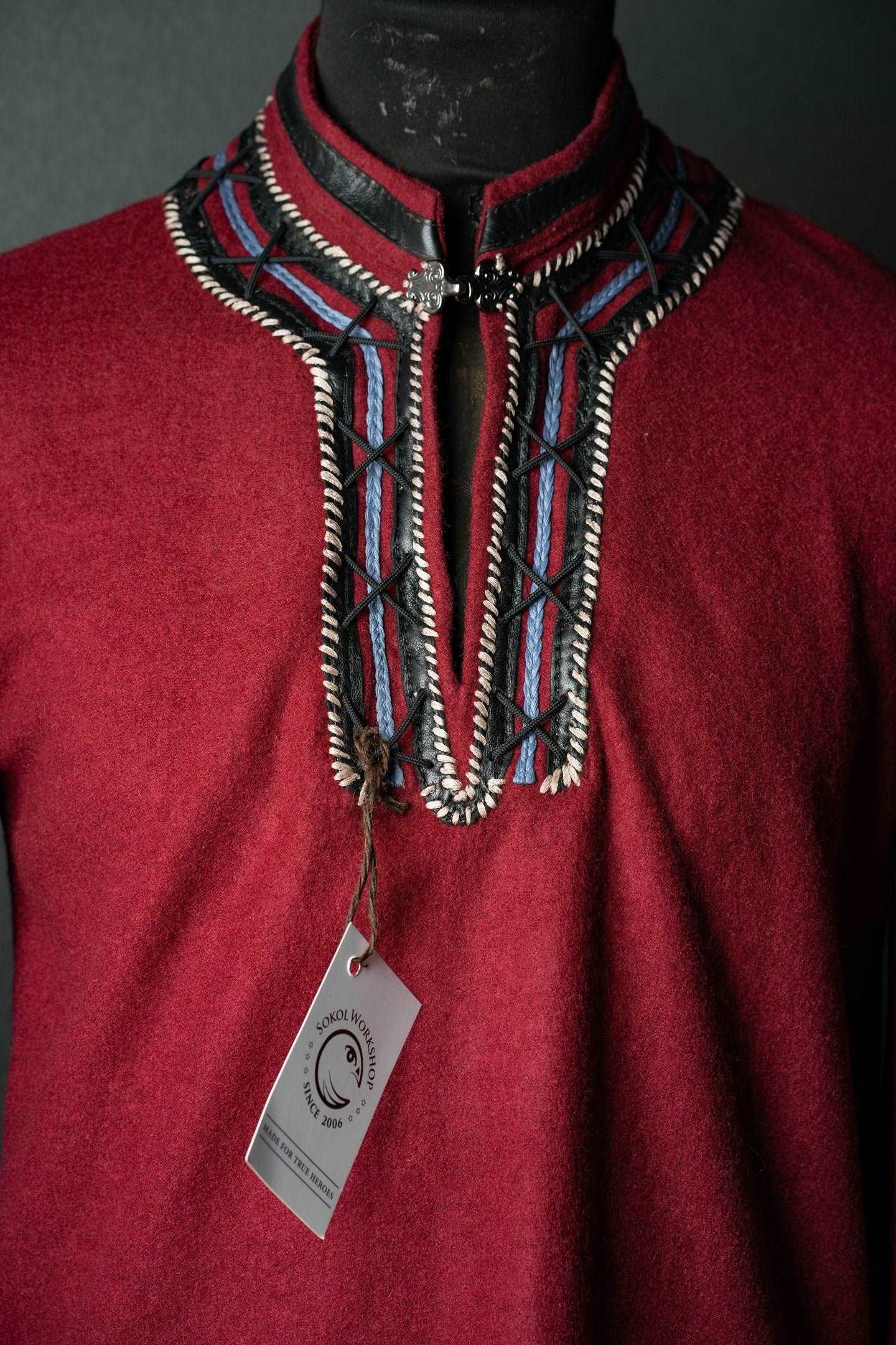 Halfdan wool tunic (Vikings) - SokolArmory