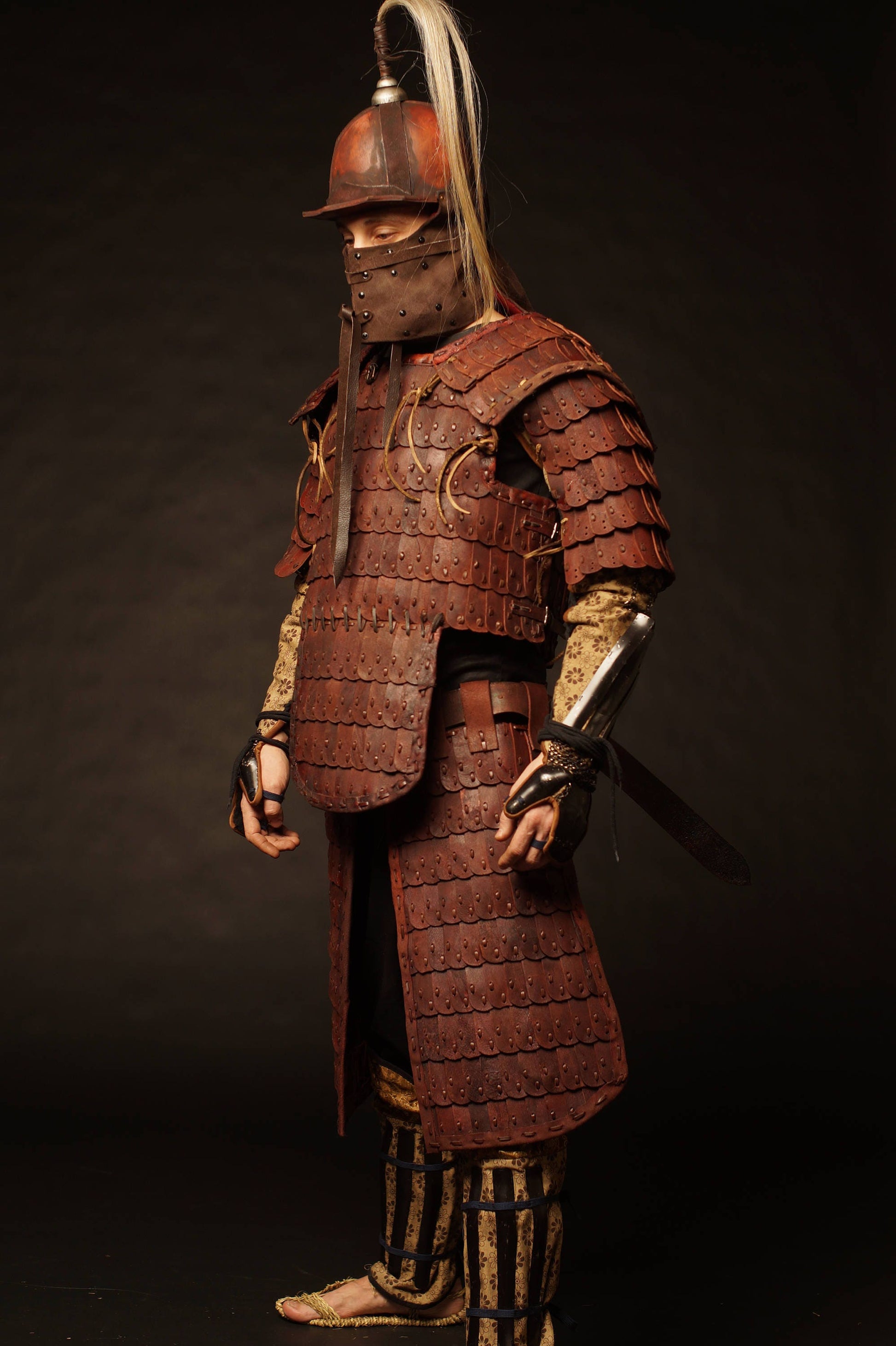Medieval mongol leather armor - SokolArmory