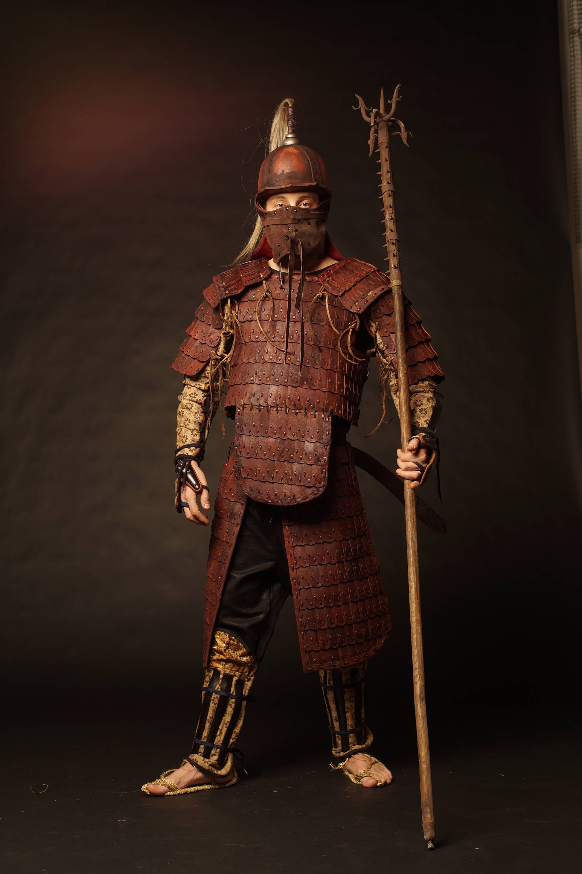 Medieval mongol leather armor - SokolArmory