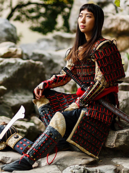 Japanese Samurai leather armor - SokolArmory