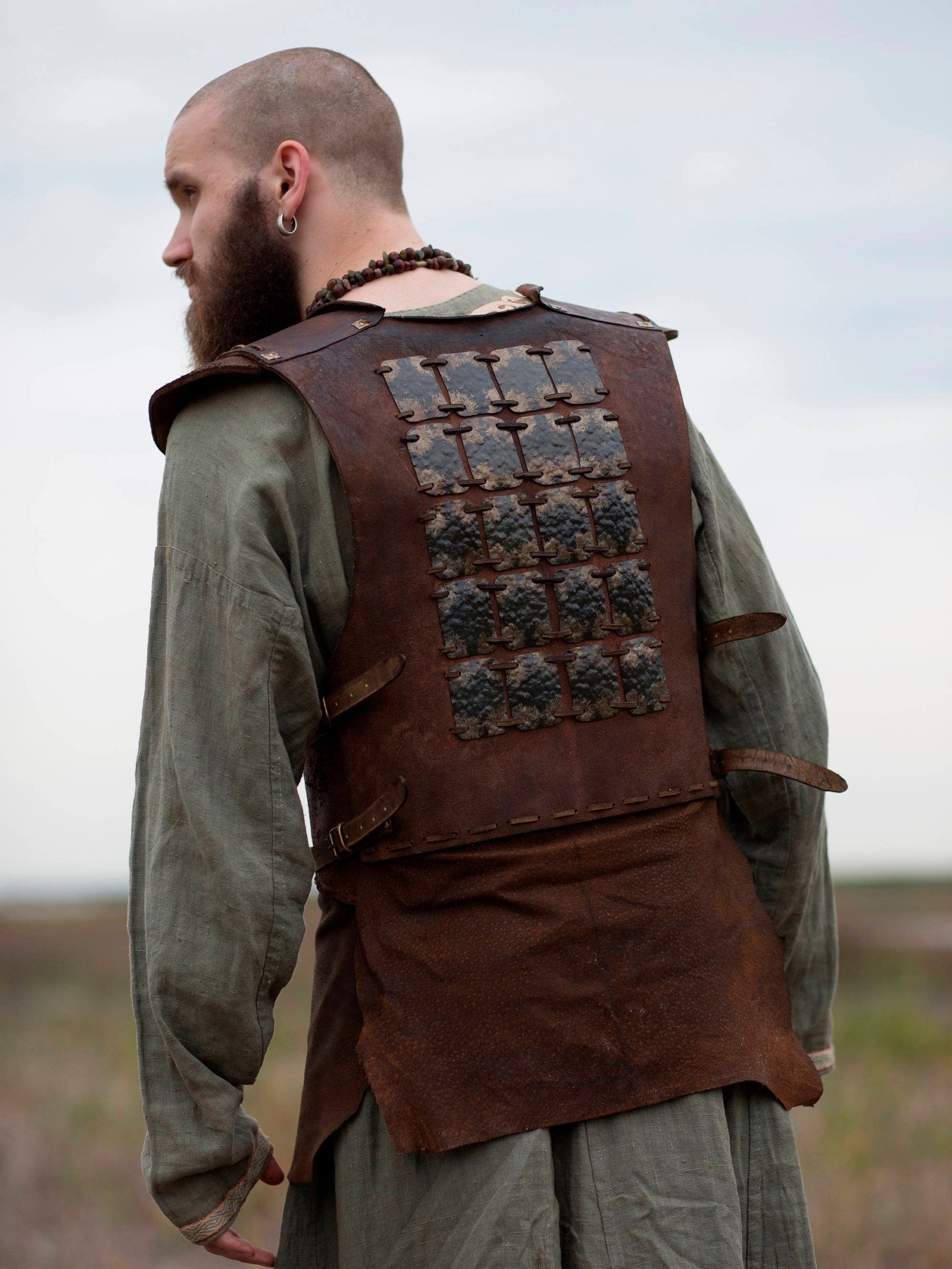 Viking larp leather armor - SokolArmory