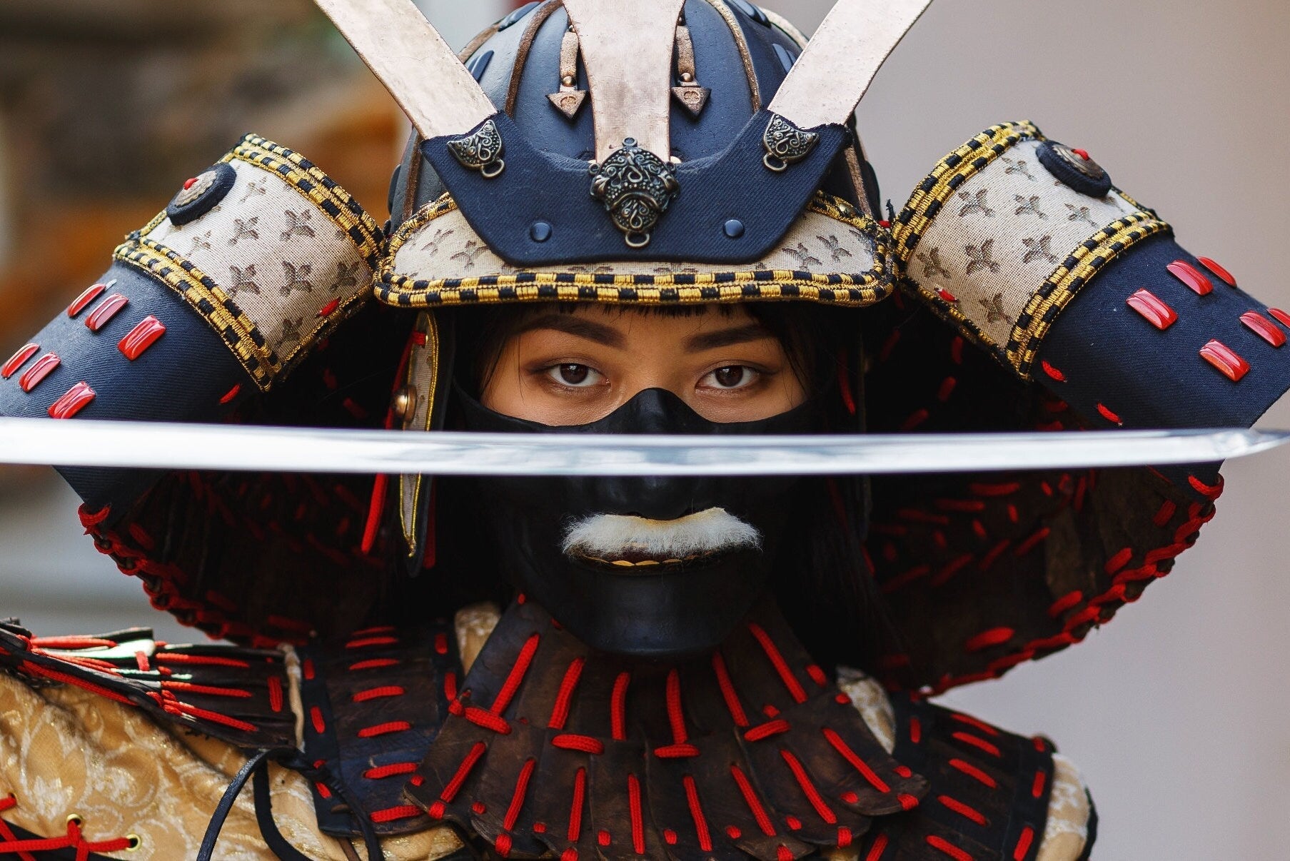 Samurai battle helmet - SokolArmory