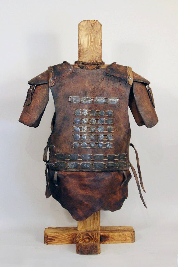 Medieval larp armor (armor with pauldrons + bracers) - SokolArmory