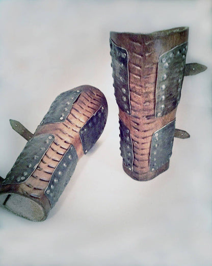 Medieval larp armor (armor with pauldrons + bracers) - SokolArmory