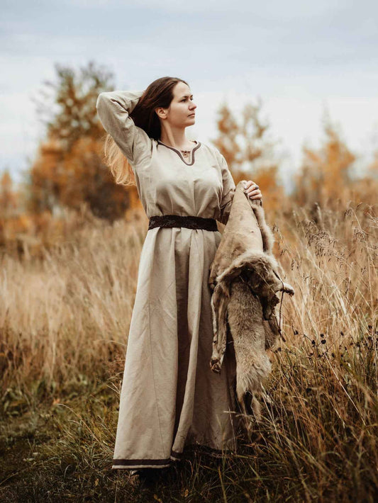 Viking apron dress “Astrid” - SokolArmory