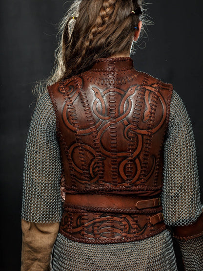 Lagertha leather armor (Vikings) - SokolArmory