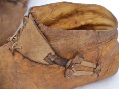 Medieval leather boots with soft sole - SokolArmory