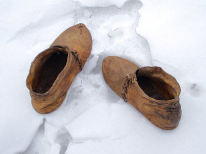 Medieval leather boots with soft sole - SokolArmory