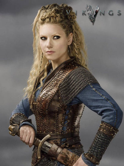 Lagertha leather armor (Vikings) - SokolArmory