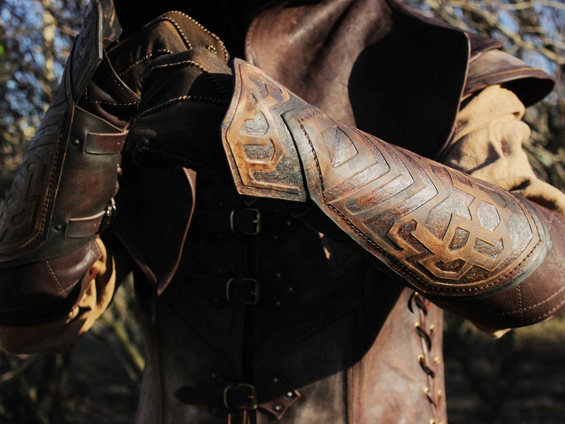 Thorin's leather bracers (Lord of the Rings) - SokolArmory