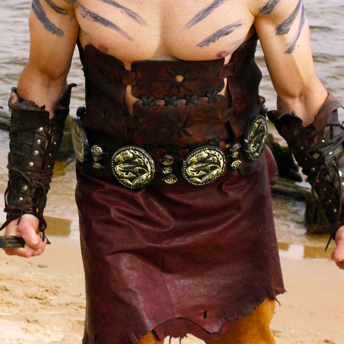 Khal Drogo medallion belt (Game of Thrones) - SokolArmory