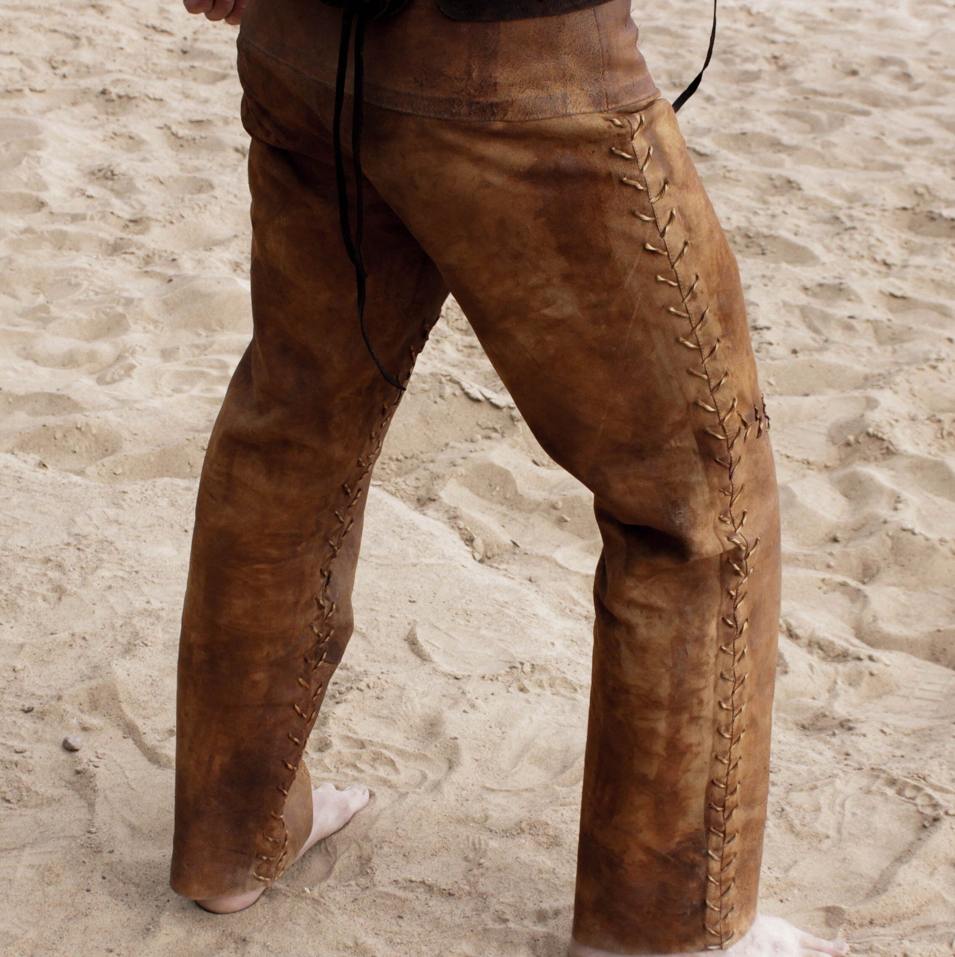 Viking leather pants (Vikings) - SokolArmory
