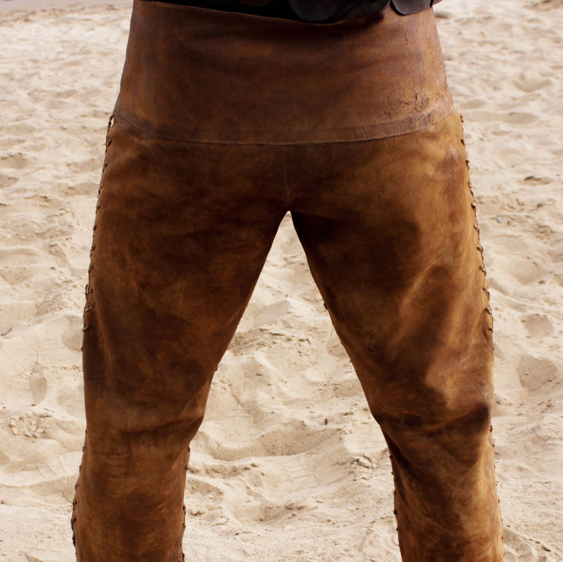 Viking leather pants (Vikings) - SokolArmory