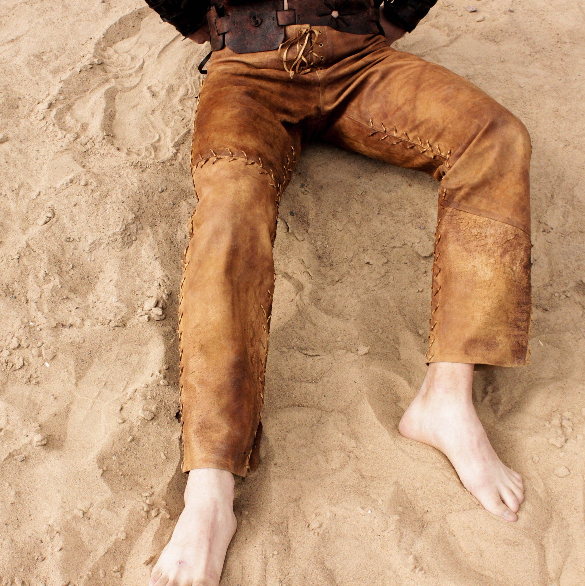 Viking leather pants (Vikings) - SokolArmory