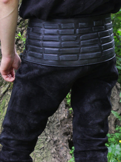Viking leather trousers - SokolArmory