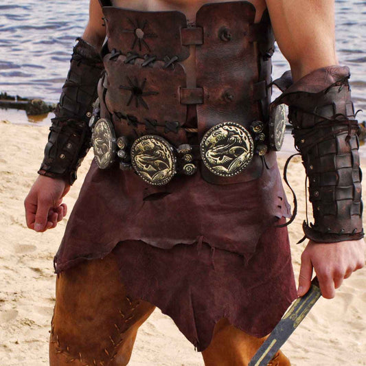 Khal Drogo medallion belt (Game of Thrones) - SokolArmory