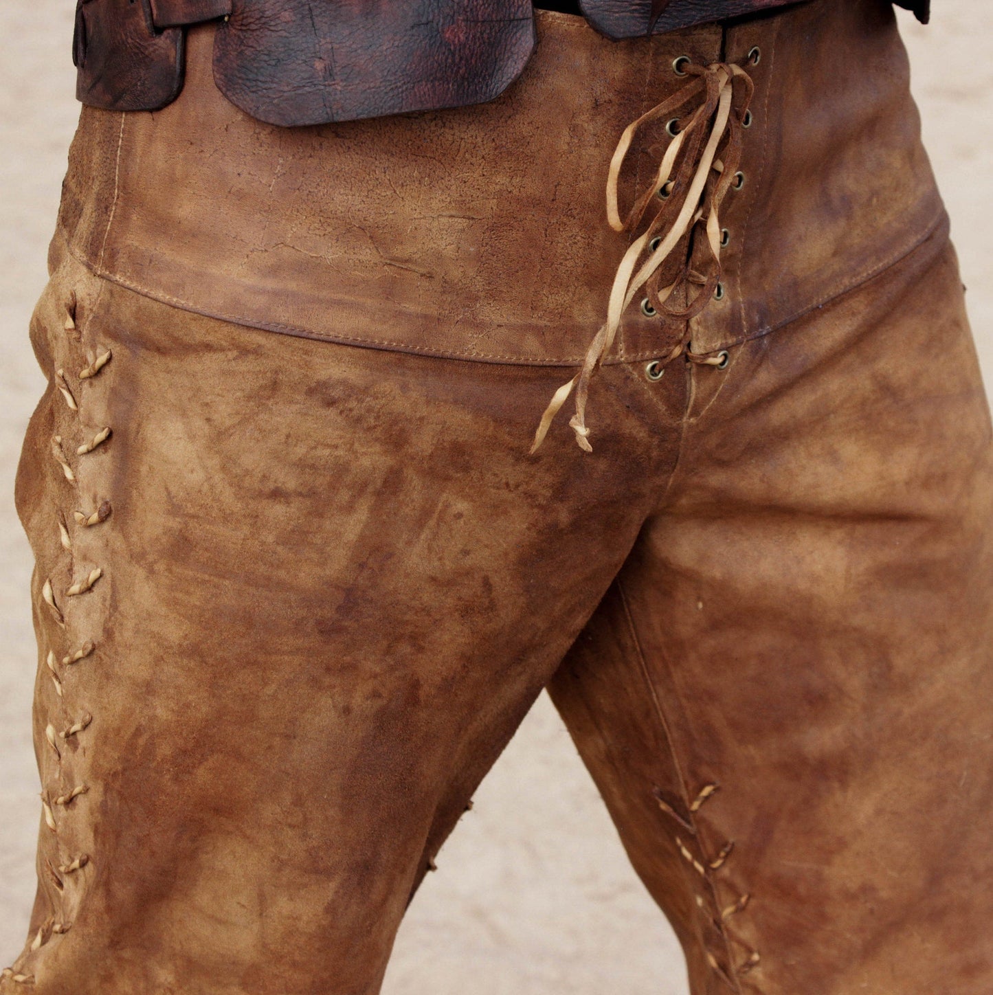 Viking leather pants (Vikings) - SokolArmory