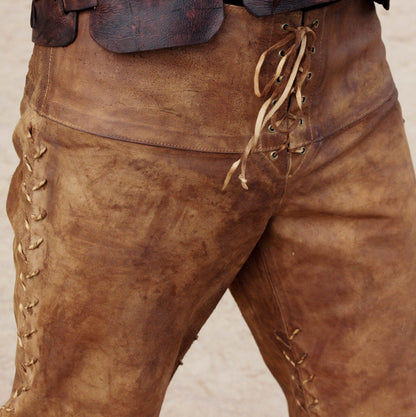 Viking leather pants (Vikings) - SokolArmory