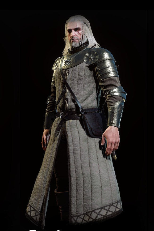 Long gambeson coat (Witcher 3) - SokolArmory