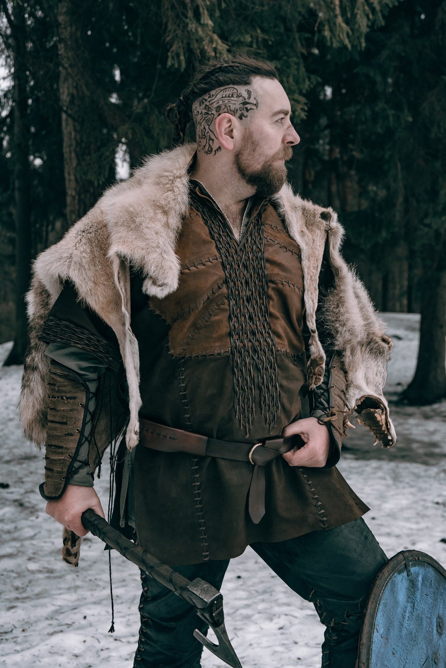 Ragnar сosplay costume (Vikings s1) - SokolArmory