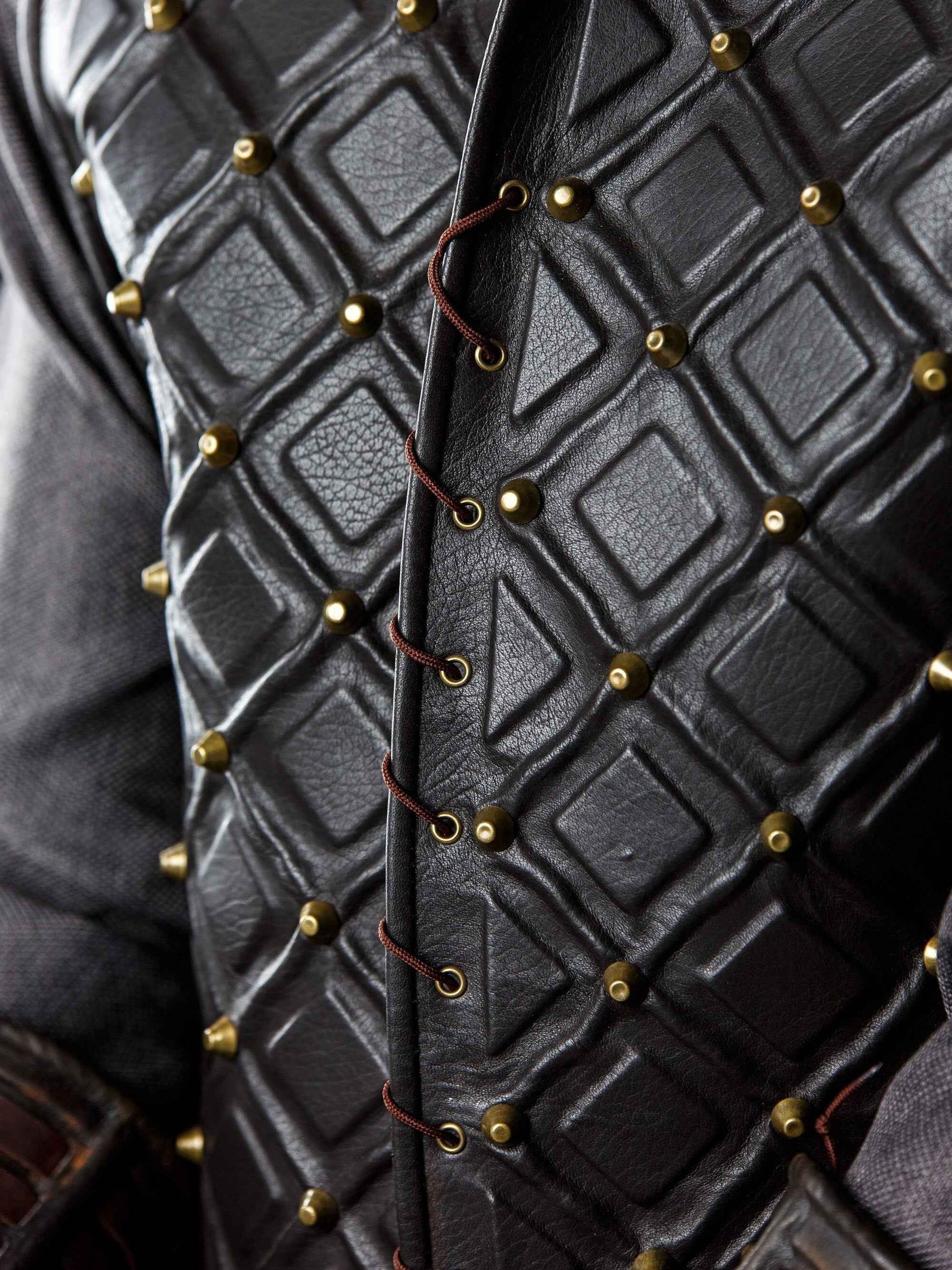 Medieval Larp leather brigandine - SokolArmory