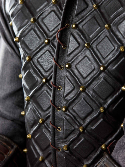 Medieval Larp leather brigandine - SokolArmory