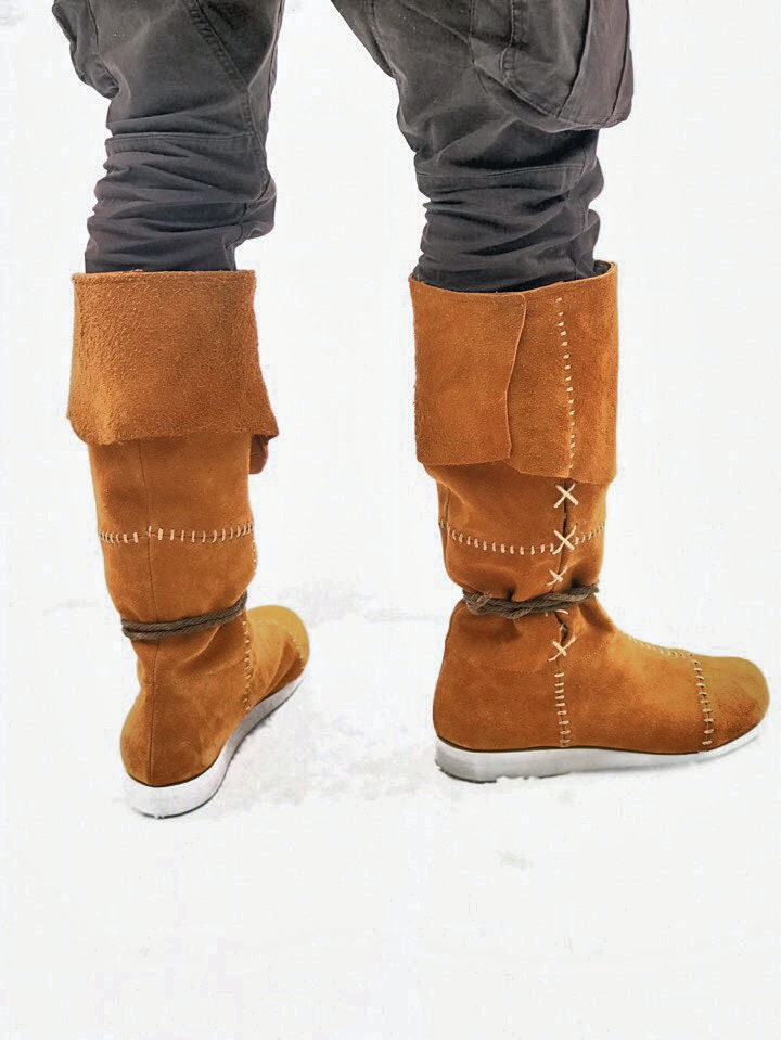 Aragorn leather boots (Lord of the Rings) - SokolArmory