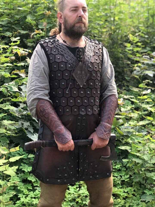 Lamellar leather armor "Bear" - SokolArmory