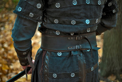 Uhtred Ragnarsson wide belt - SokolArmory