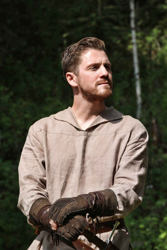 Medieval linen tunic - SokolArmory
