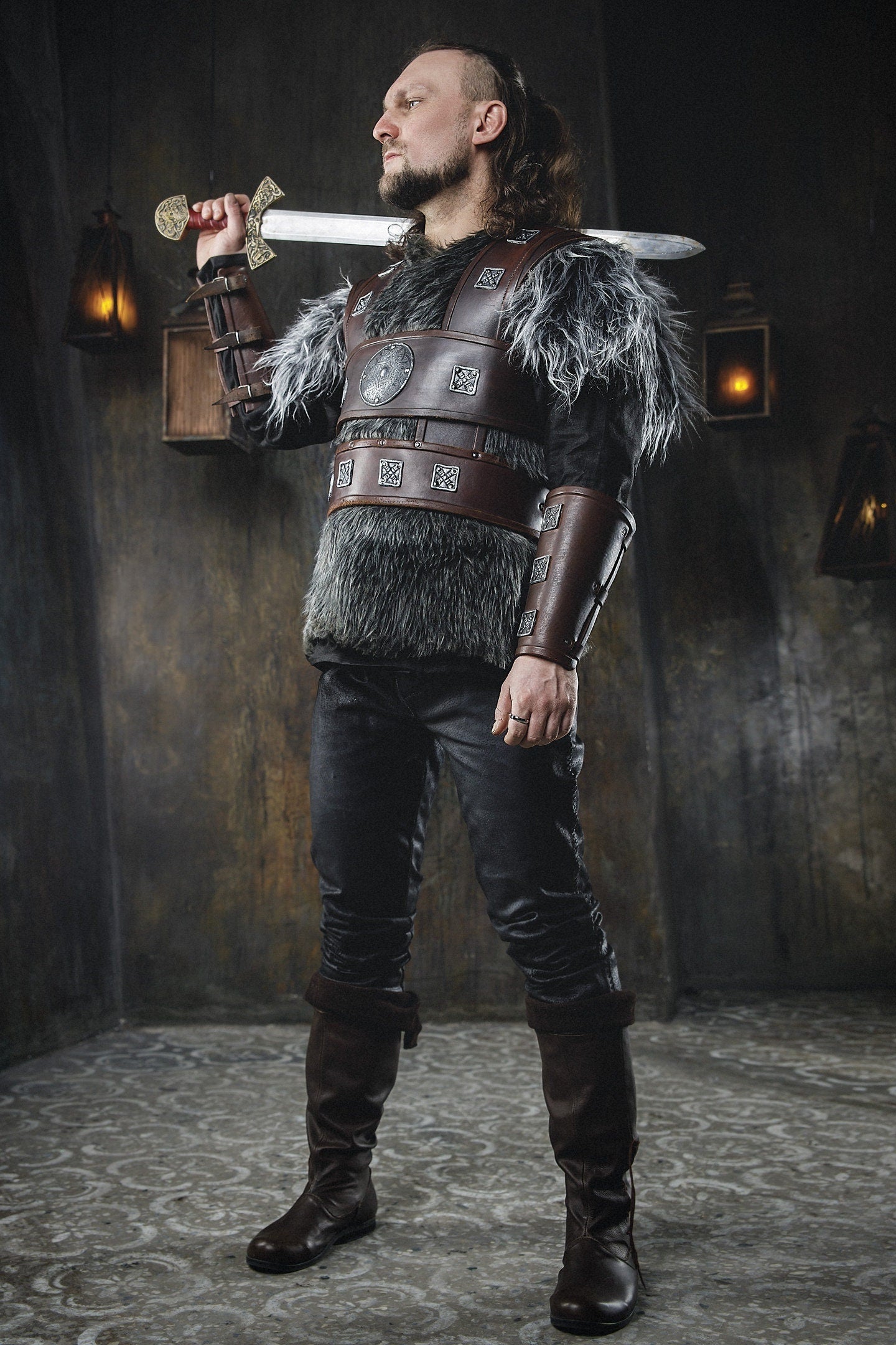 Uhtred costumeng men armor - SokolArmory