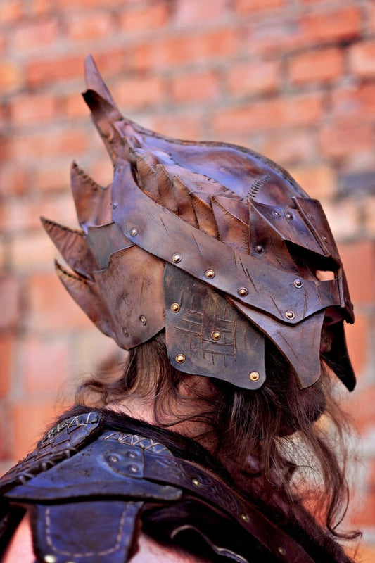 Viking battle helmet (Head Hunter) - SokolArmory