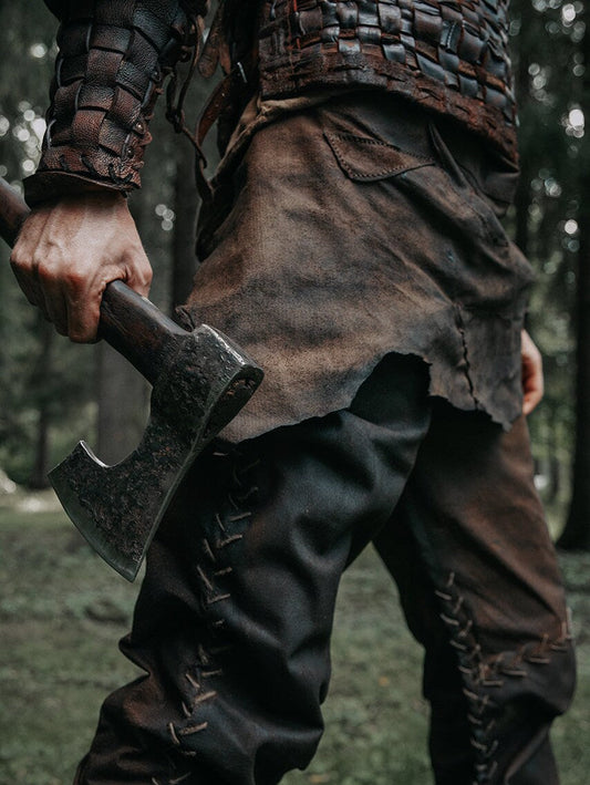Vikings leather skirt - SokolArmory