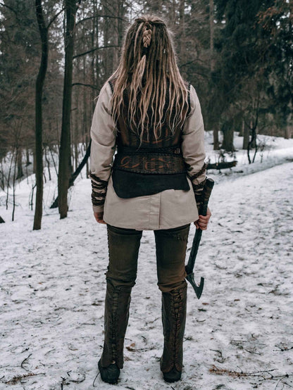 Lagertha leather pants (Vikings) - SokolArmory
