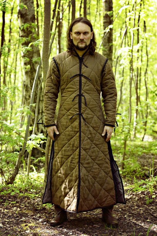 Long gambeson coat - SokolArmory