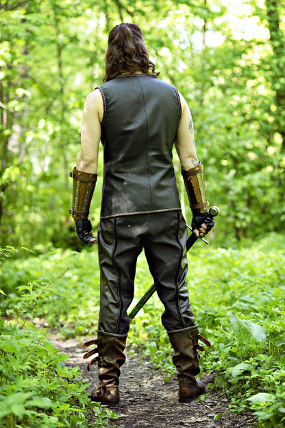 Witcher Geralt of Rivia Cat School vest - SokolArmory