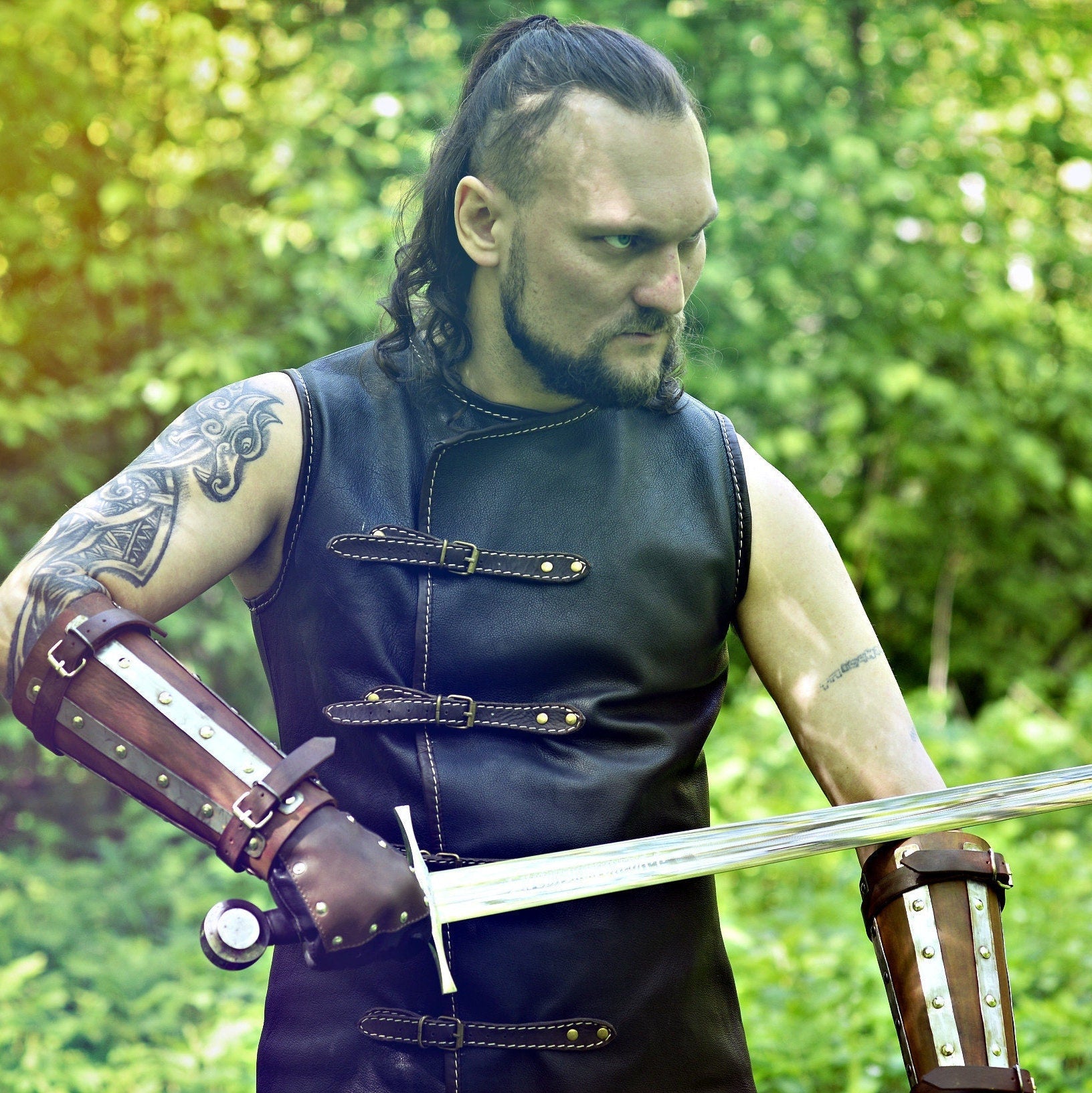 Witcher Geralt of Rivia Cat School vest - SokolArmory
