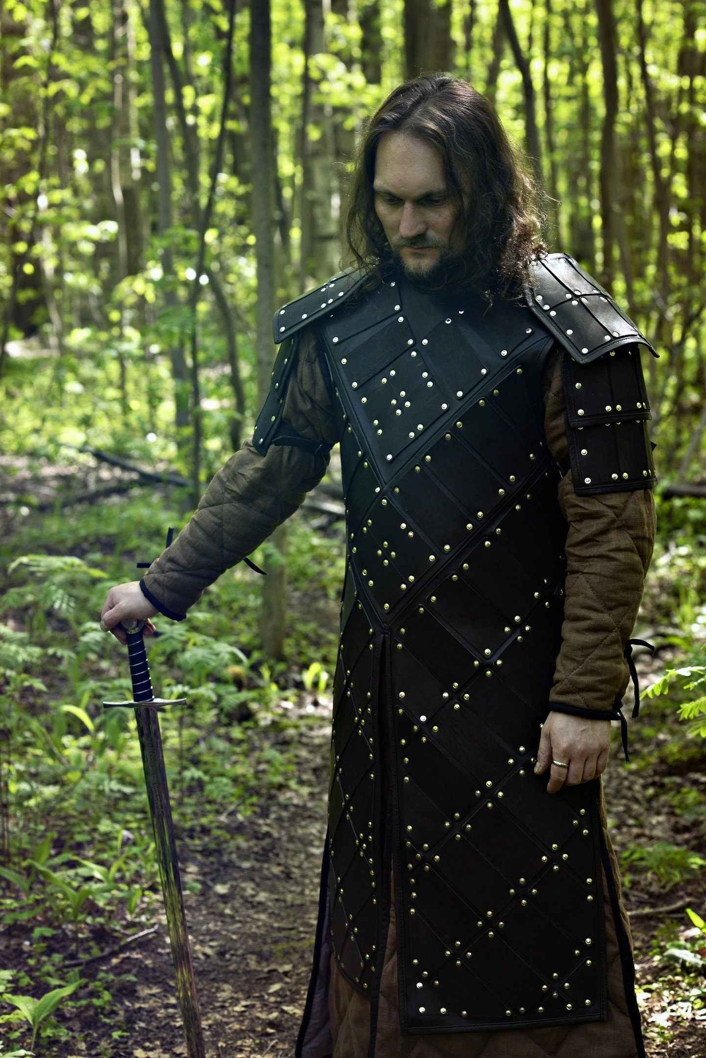 Larp leather brigandine (Vikings) - SokolArmory