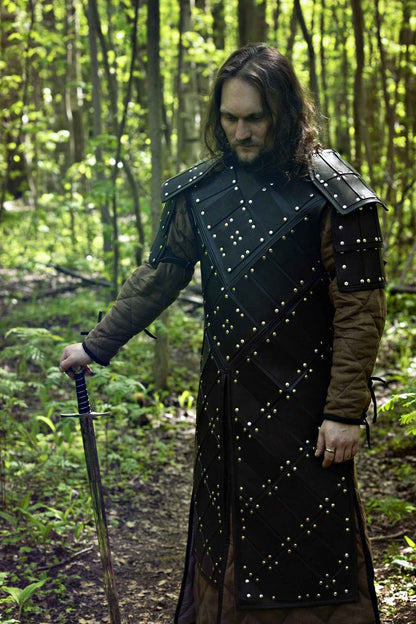 Larp leather brigandine (Vikings) - SokolArmory