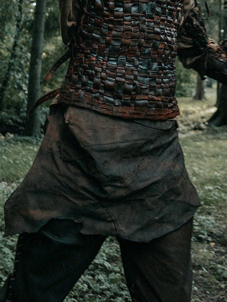 Vikings leather skirt - SokolArmory