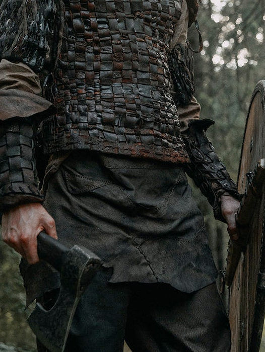 Vikings leather skirt - SokolArmory