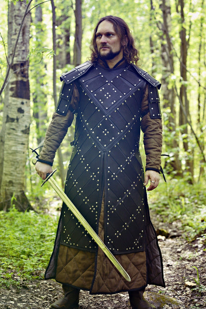 Long gambeson coat - SokolArmory