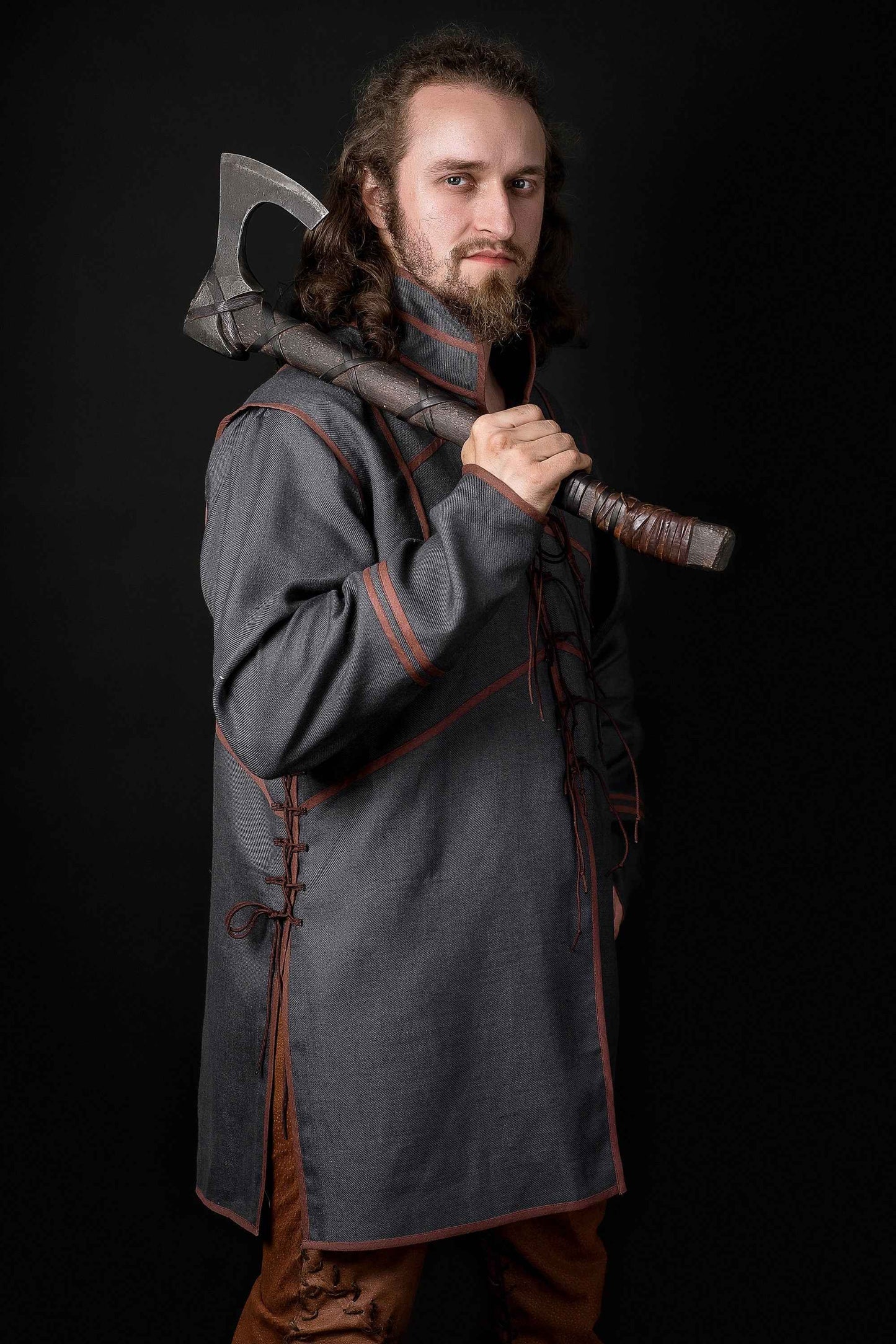 Medieval linen tunic - SokolArmory