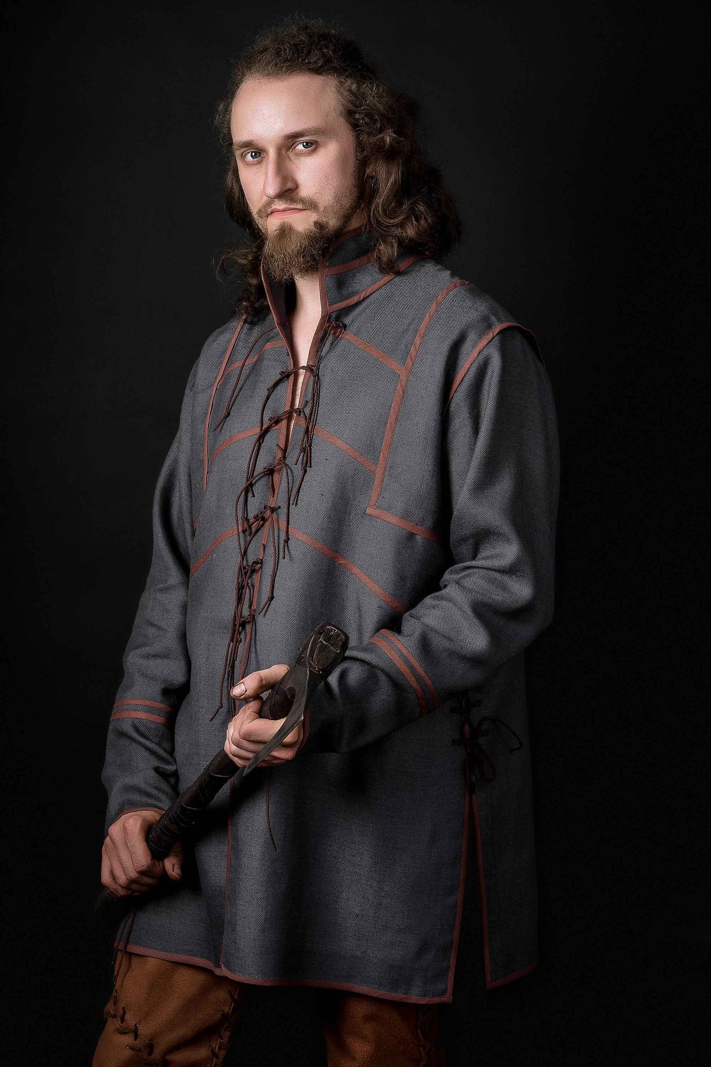 Medieval linen tunic - SokolArmory