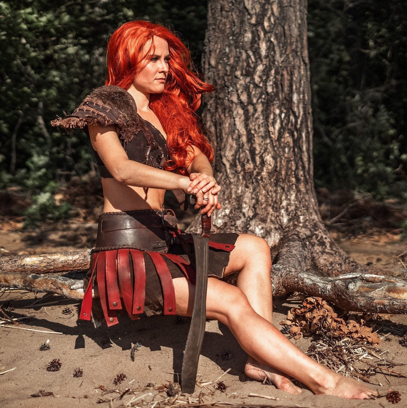 Women gladiator armor (Spartacus) - SokolArmory