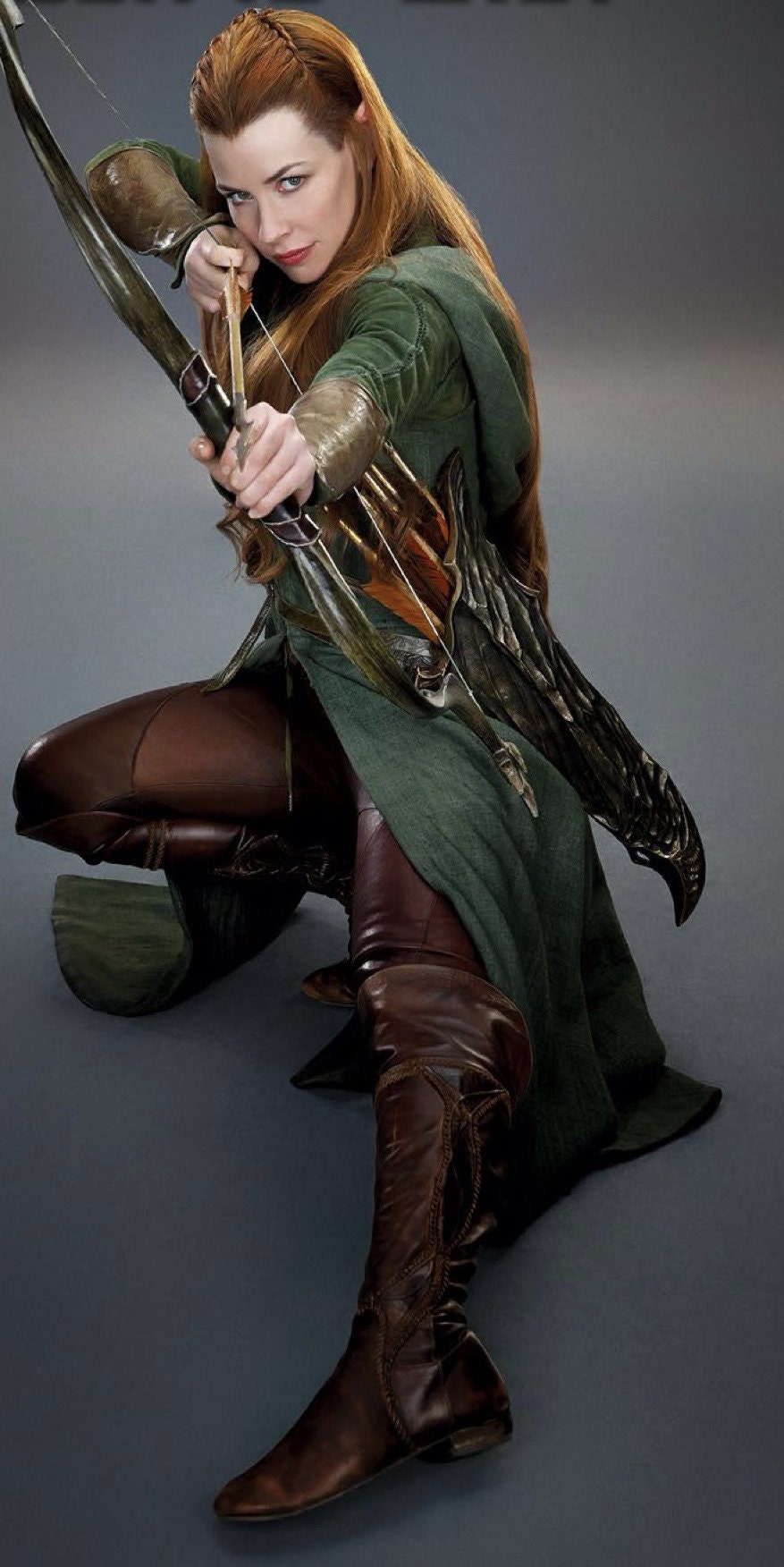 Tauriel leather high boots (The Hobbit) - SokolArmory