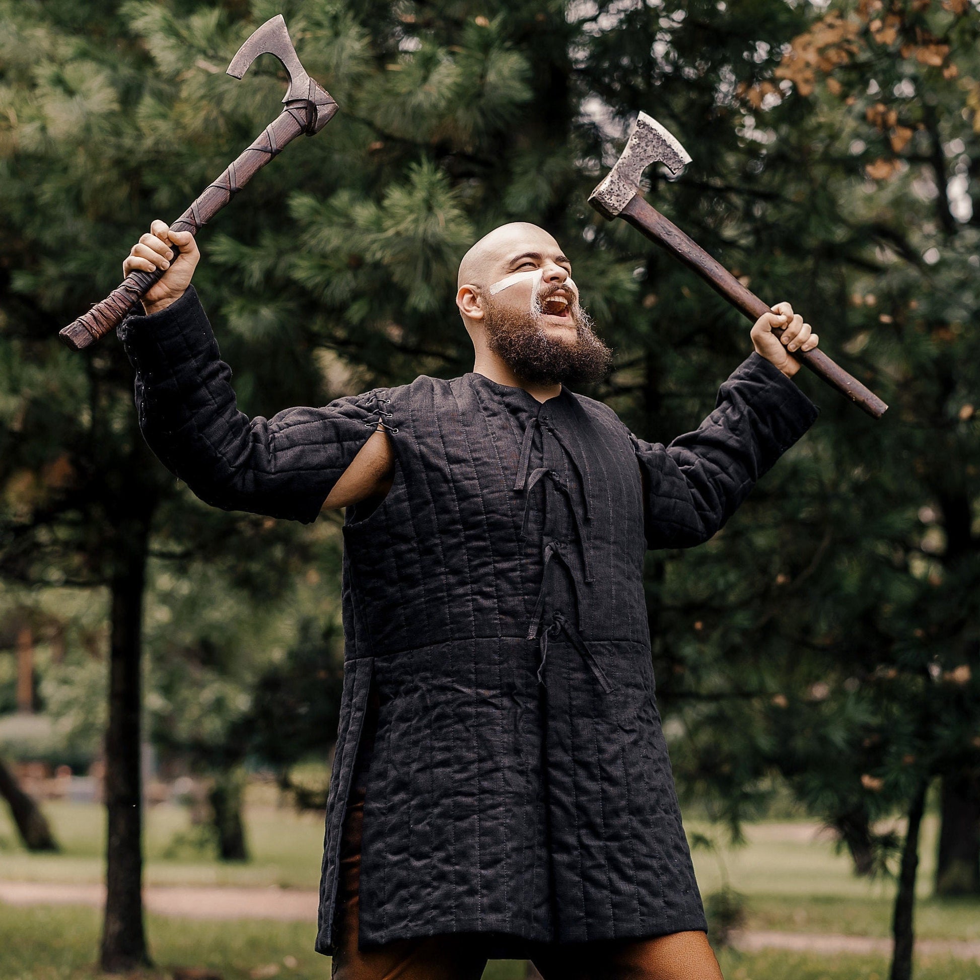 Viking short gambeson - SokolArmory